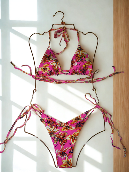 Tropic Pink Bikini — Bikini Garden Swimwear